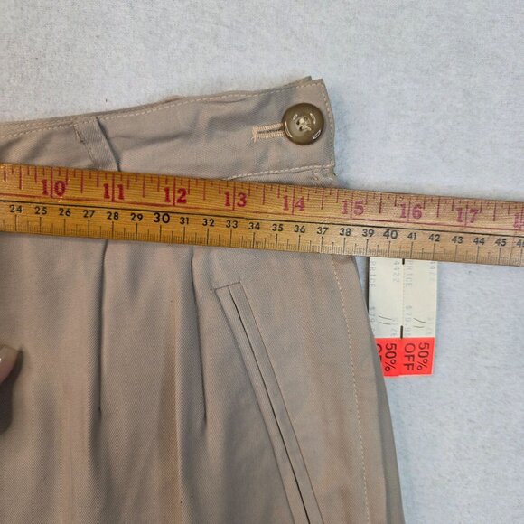 Silk Pants Size 11 Lined Beige by Always Evolution Vintage Deadstock New - Picture 10 of 12